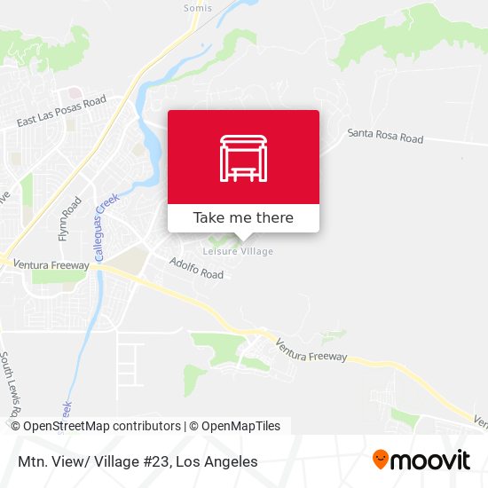 Mapa de Mtn. View/ Village #23