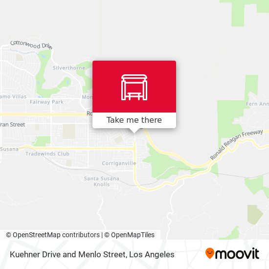 Mapa de Kuehner Drive and Menlo Street