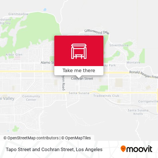 Mapa de Tapo Street and Cochran Street