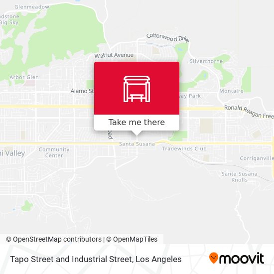 Mapa de Tapo Street and Industrial Street