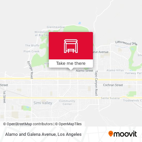 Mapa de Alamo and Galena Avenue