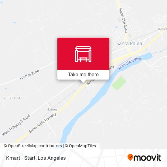 Mapa de Kmart - Start