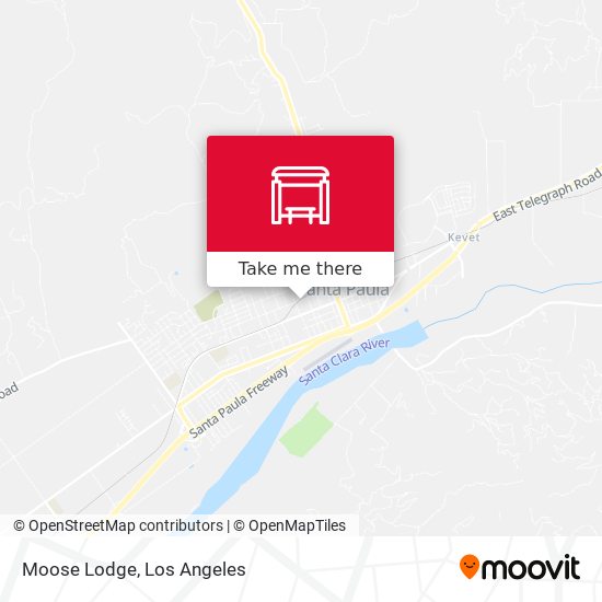 Mapa de Moose Lodge