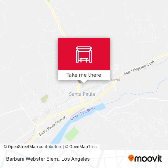 Barbara Webster Elem. map
