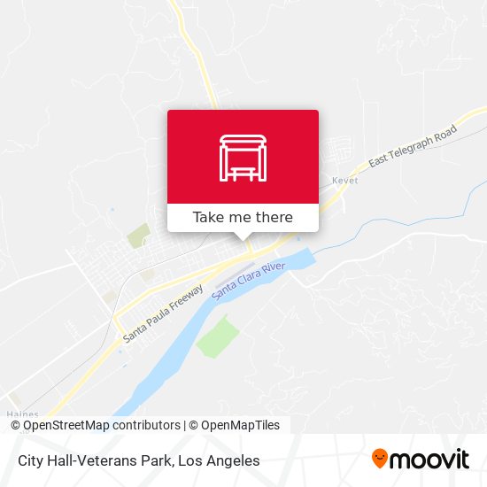 City Hall-Veterans Park map