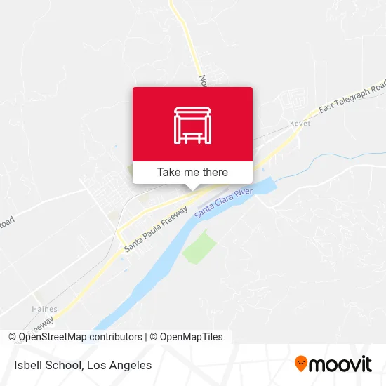 Isbell School map