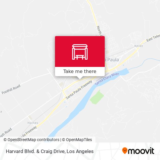 Mapa de Harvard Blvd. & Craig Drive