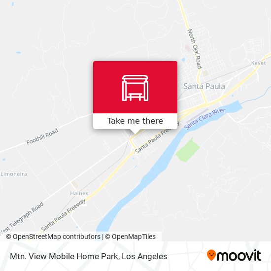 Mtn. View Mobile Home Park map