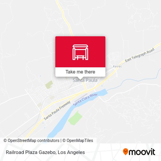 Railroad Plaza Gazebo map