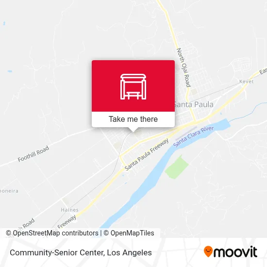 Community-Senior Center map