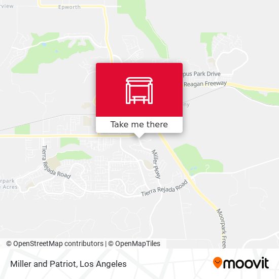 Mapa de Miller and Patriot
