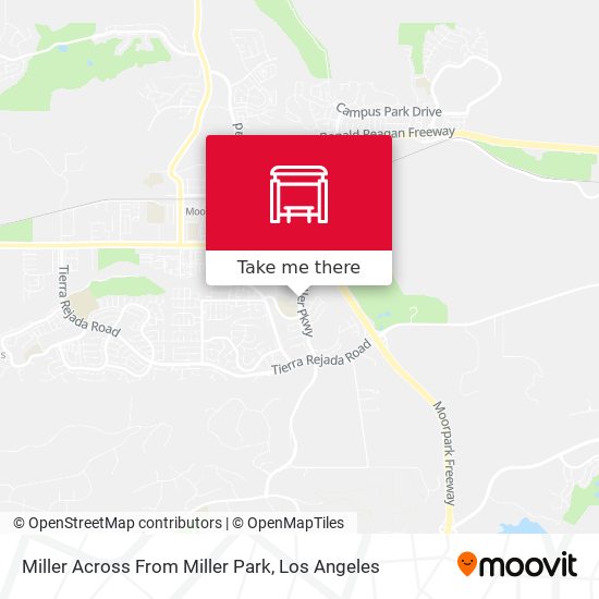 Mapa de Miller Across From Miller Park