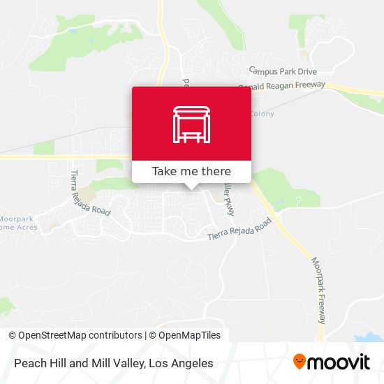 Mapa de Peach Hill and Mill Valley