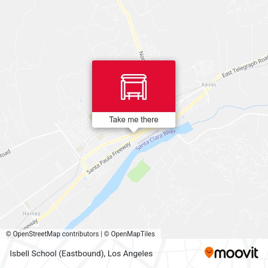 Isbell School (Eastbound) map