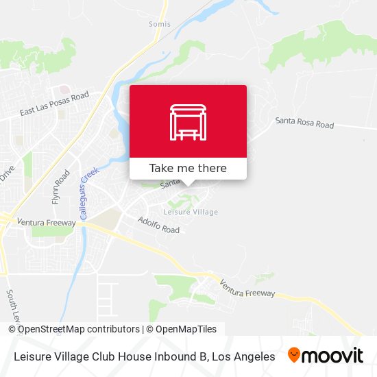 Mapa de Leisure Village Club House Inbound B