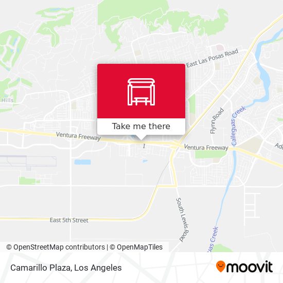 Mapa de Camarillo Plaza