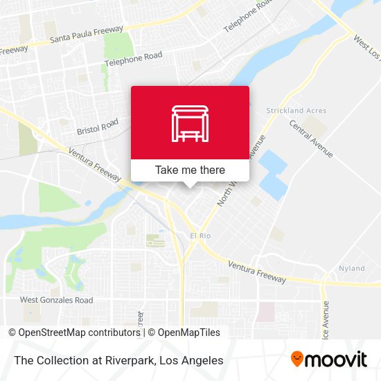 Mapa de The Collection at Riverpark
