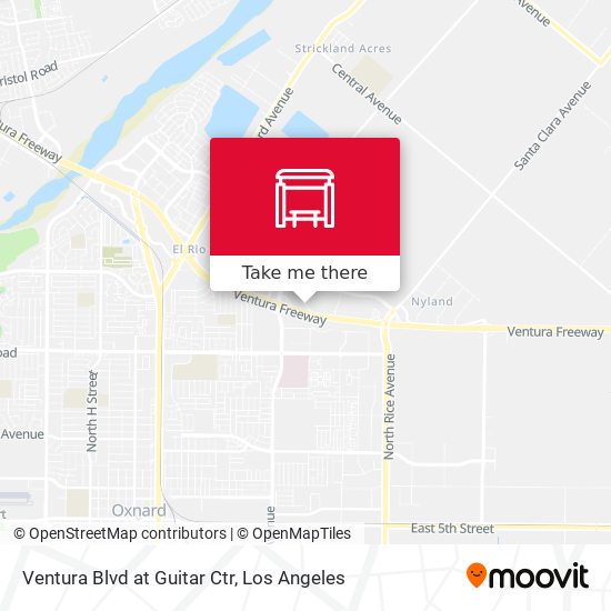 Mapa de Ventura Blvd at Guitar Ctr