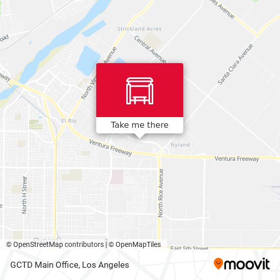 GCTD Main Office map