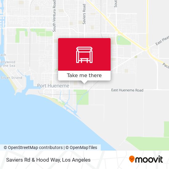 Saviers Rd & Hood Way map