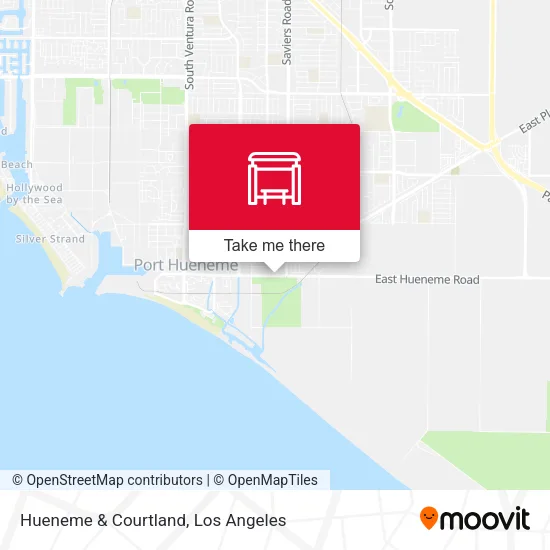 Hueneme & Courtland map