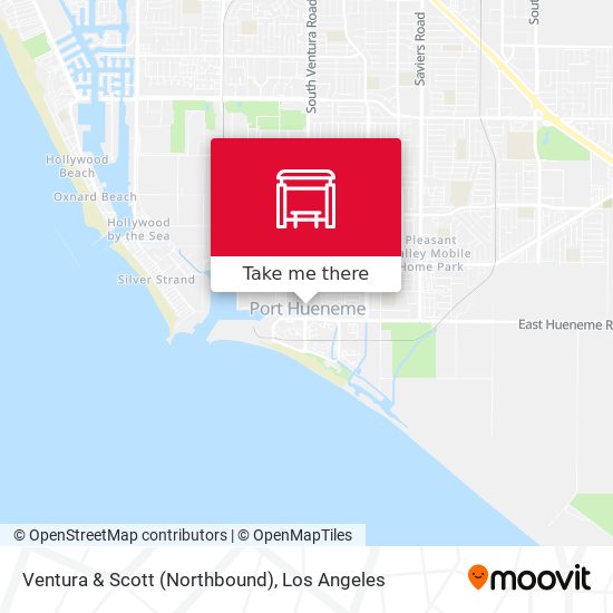 Ventura & Scott (Northbound) map