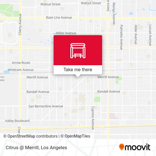 Citrus @ Merrill map