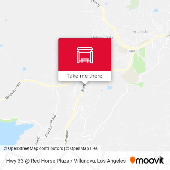 Hwy 33 @ Red Horse Plaza / Villanova map