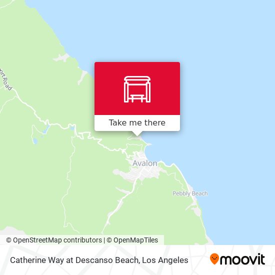 Catherine Way at Descanso Beach map