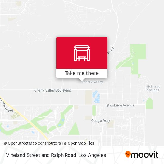 Mapa de Vineland Street and Ralph Road