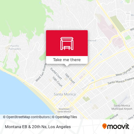 Mapa de Montana EB & 20th Ns