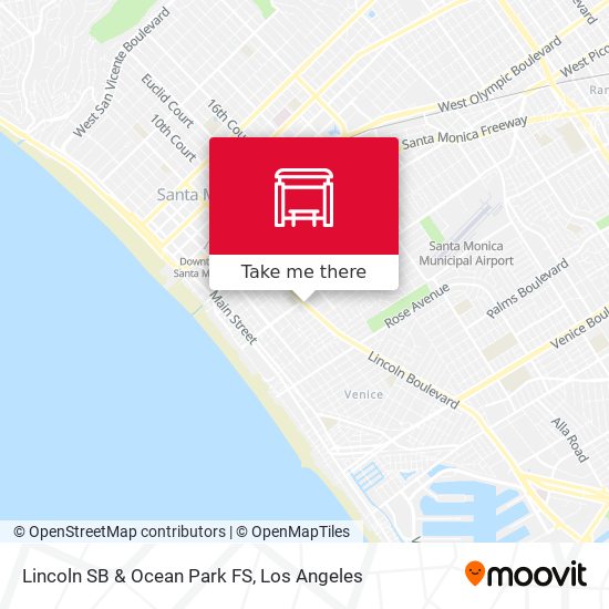 Lincoln SB & Ocean Park FS map