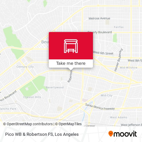 Pico WB & Robertson FS map