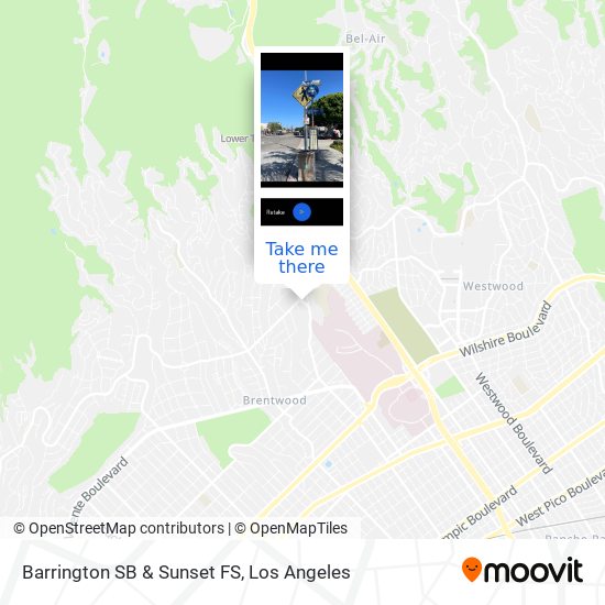 Barrington SB & Sunset FS map