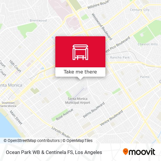 Mapa de Ocean Park WB & Centinela FS