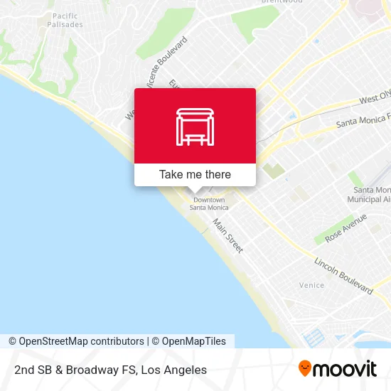 2nd SB & Broadway FS map