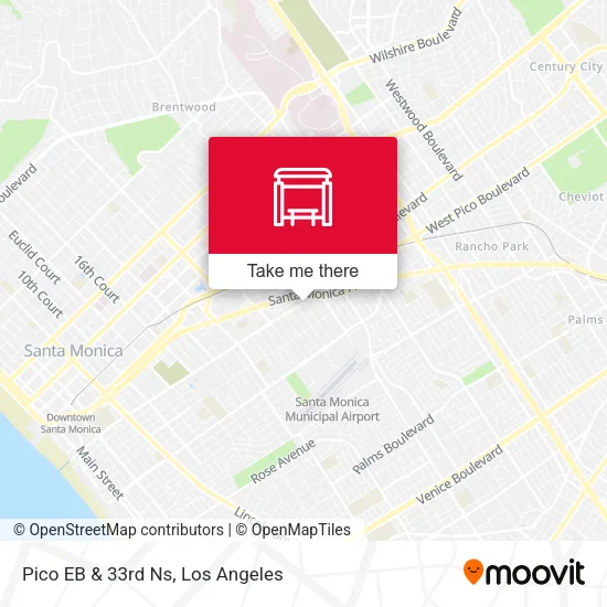 Pico EB & 33rd Ns map