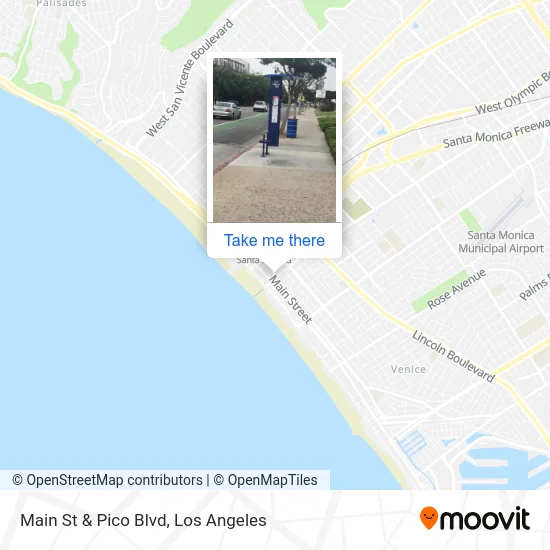 Main St & Pico Blvd map