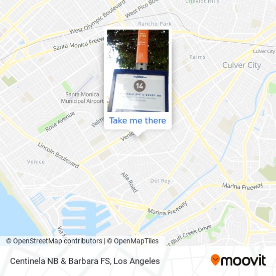Centinela NB & Barbara FS map