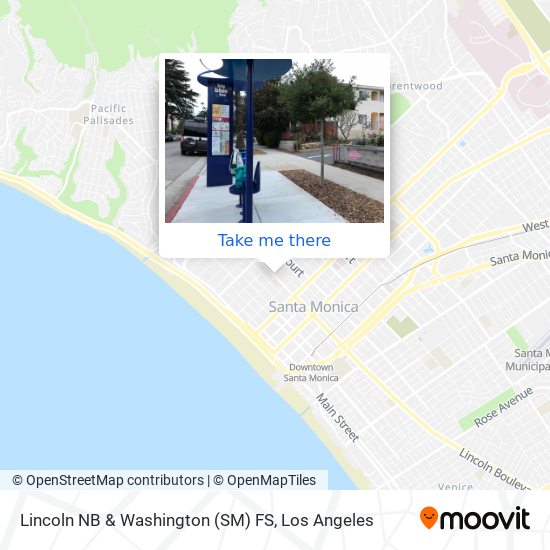 Lincoln NB & Washington (SM) FS map