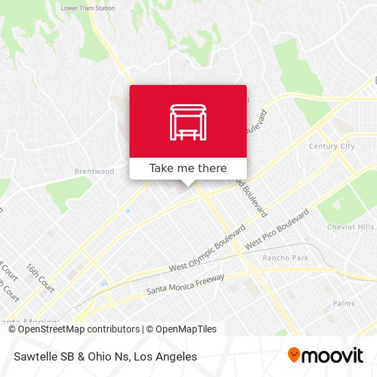 Sawtelle SB & Ohio Ns map