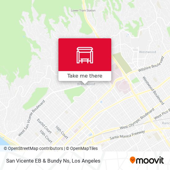 San Vicente EB & Bundy Ns map
