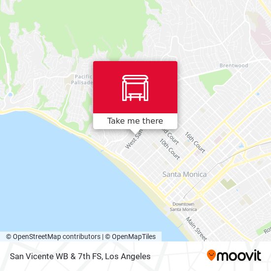 Mapa de San Vicente WB & 7th FS