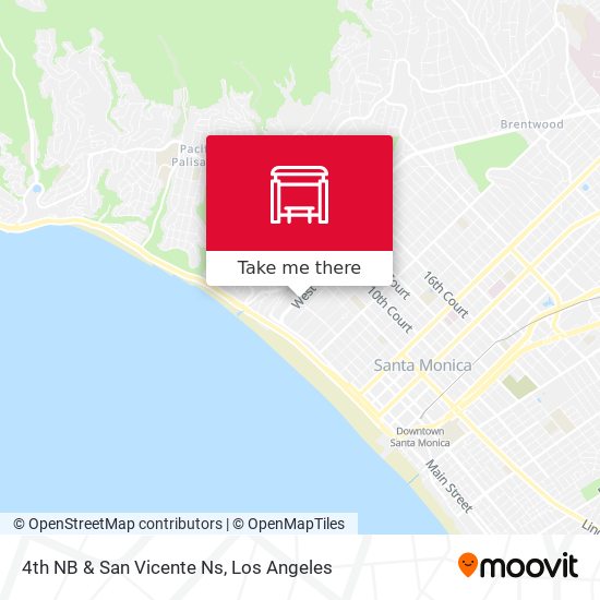 4th NB & San Vicente Ns map