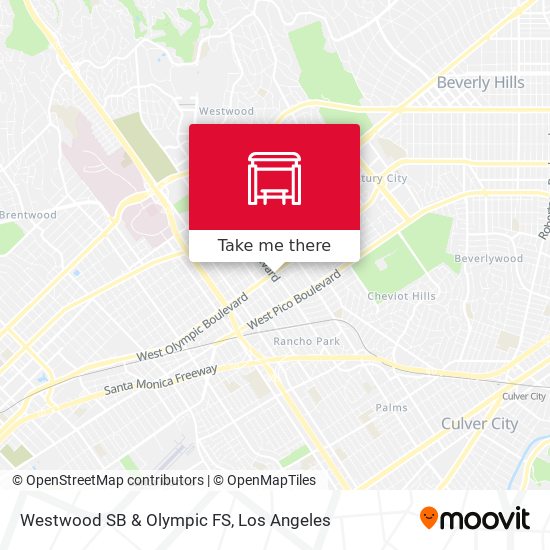 Mapa de Westwood SB & Olympic FS