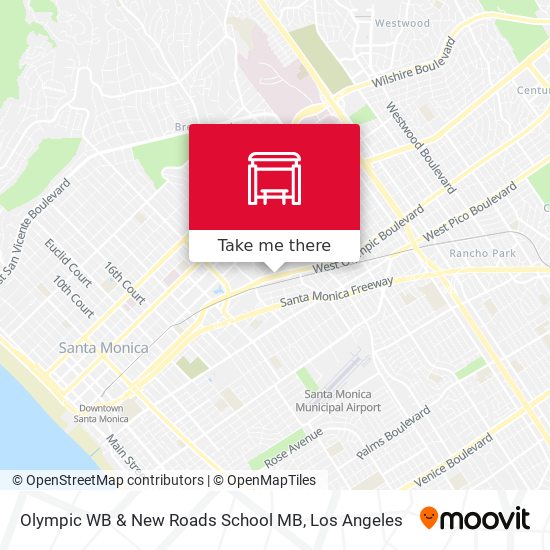 Olympic WB & New Roads School MB map