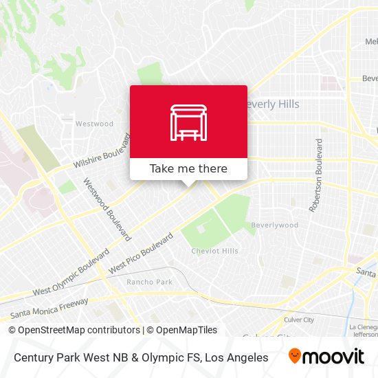 Mapa de Century Park West NB & Olympic FS