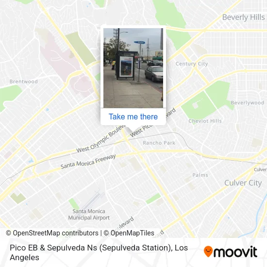 Pico EB & Sepulveda Ns (Sepulveda Station) map