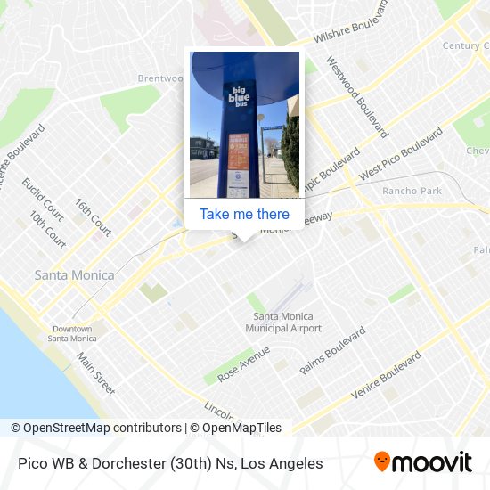 Mapa de Pico WB & Dorchester (30th) Ns