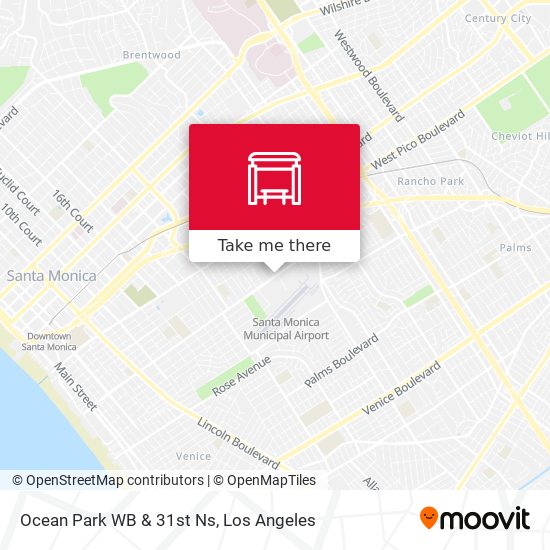 Ocean Park WB & 31st Ns map